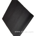 black woven woolen flannel fabric for suit cloth